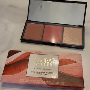 Laura Geller Made To Multitask Eye, Lip, Cheek Palette in Think Pink New
